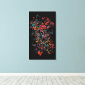 Farbenzellen Leinwanddruck (Insitu (Holzboden))