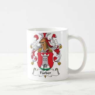 Farber Familienwappen Kaffeetasse