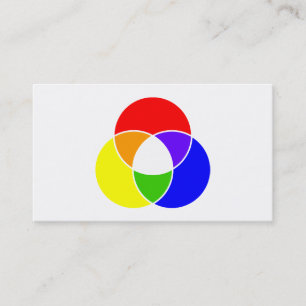 Farbevenn Diagramm Visitenkarte