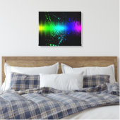 Farbexplosion 1 überzogene Canvas Leinwanddruck (Insitu (Schlafzimmer))