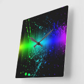 Farbexplosion 1 Uhr (Winkel)