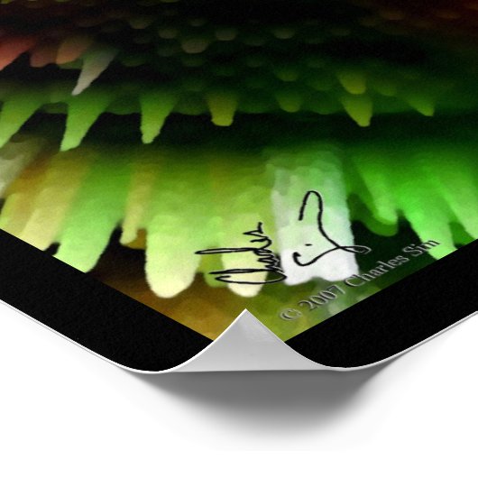 Farbexplosion 2 poster (Ecke)