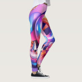Farbexplosion Abstract Leggings (Rechts)