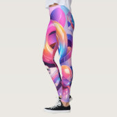 Farbexplosion Abstract Leggings (Links)