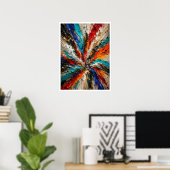 Farbexplosion Abstract Poster (Heimbüro)