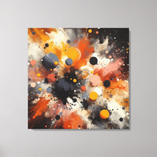 Farbexplosion Abstrakte Canvas drucken Leinwanddruck