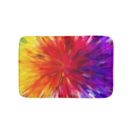 Farbexplosion Badematte