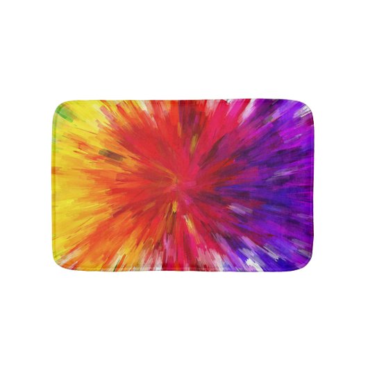 Farbexplosion Badematte (Vorderseite)