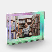 Farbexplosion bei benutzerdefiniertem Text und Fot Fotoblock (Links)