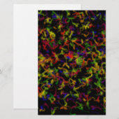Farbexplosion Briefpapier (Vorne/Hinten)