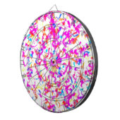 Farbexplosion Dartscheibe (Vorderseite rechts)