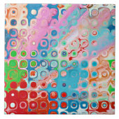 Farbexplosion Fliese (Vorderseite)