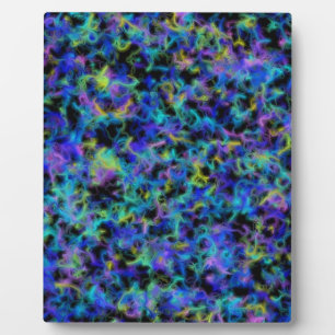 Farbexplosion Fotoplatte