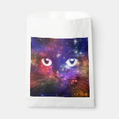 Farbexplosion-Galaxie-Katze Geschenktütchen (Vorderseite)