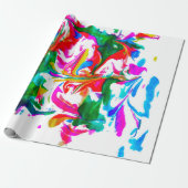 Farbexplosion Geschenkpapier (Ungerollt)