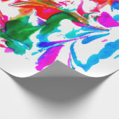 Farbexplosion Geschenkpapier (Ecke)