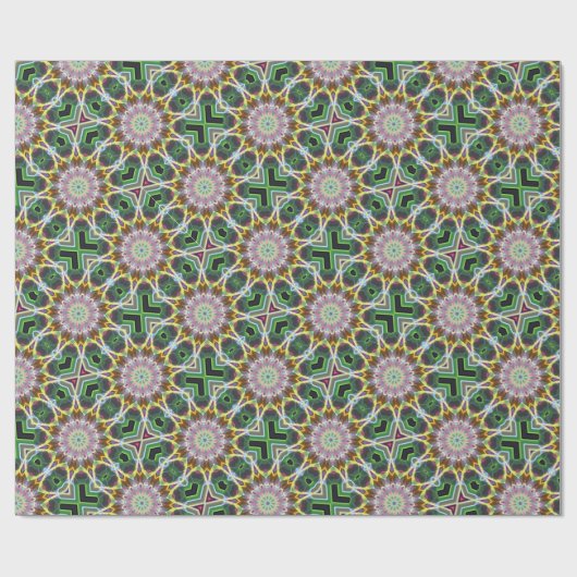 Farbexplosion Geschenkpapier (Flach)