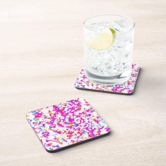 Farbexplosion Getränkeuntersetzer (Rechte Seite)