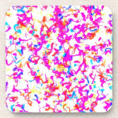 Farbexplosion Getränkeuntersetzer (Vorderseite)