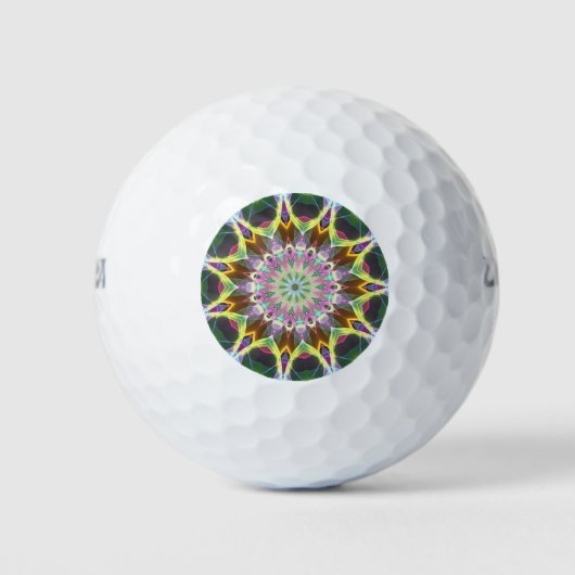 Farbexplosion Golfball (Vorderseite)