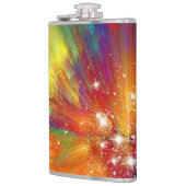 Farbexplosion Hip Flask Flachmann (Links)