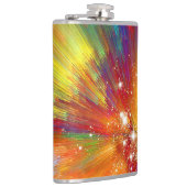 Farbexplosion Hip Flask Flachmann (Rechts)