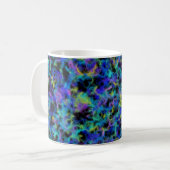Farbexplosion Kaffeetasse (Vorderseite Links)