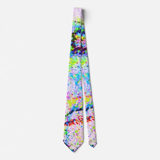 Farbexplosion Krawatte (Vorderseite)