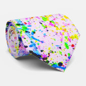 Farbexplosion Krawatte (Gerollt)