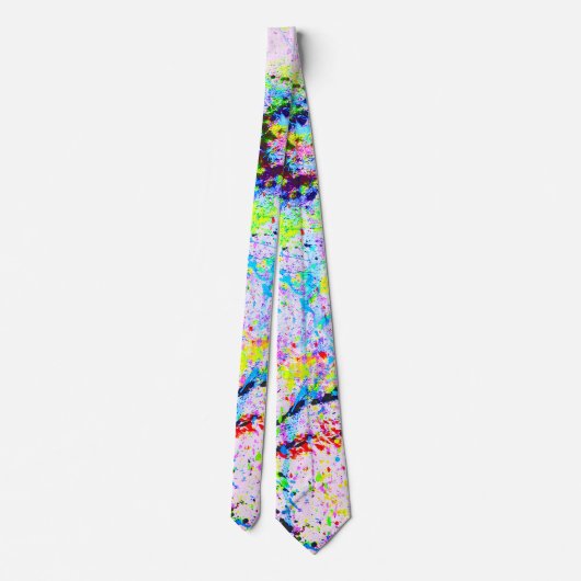 Farbexplosion Krawatte (Rückseite)