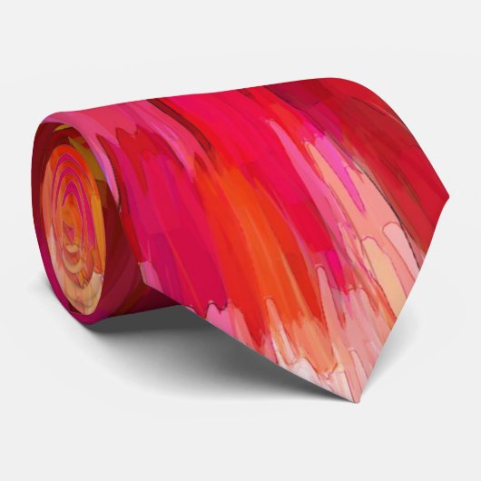 Farbexplosion Krawatte (Gerollt)