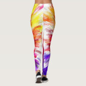 Farbexplosion Leggings (Rückseite)