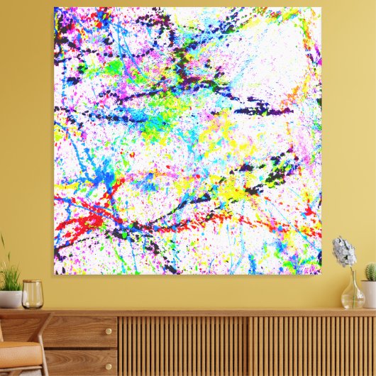 Farbexplosion Leinwanddruck (Insitu (Wohnzimmer))