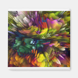 Farbexplosion Magnet