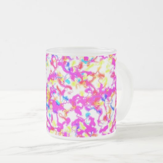 Farbexplosion Mattglastasse (VorderseiteRechts)