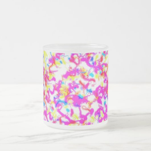 Farbexplosion Mattglastasse (Mittel)