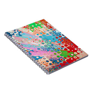 Farbexplosion Notizblock