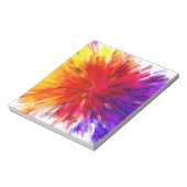 Farbexplosion Notizblock (Rotiert)