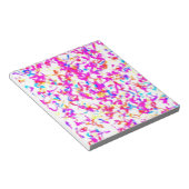 Farbexplosion Notizblock (angewinkelt)