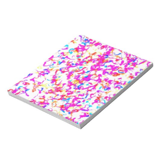 Farbexplosion Notizblock (Rotiert)