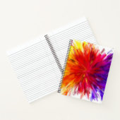 Farbexplosion Notizblock (Innenseite)