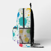Farbexplosion Pop Bedruckter Rucksack (Rechts)