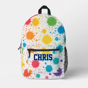 Farbexplosion Pop Bedruckter Rucksack