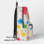 Farbexplosion Pop Bedruckter Rucksack (Links)