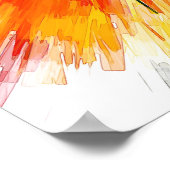 Farbexplosion Poster (Ecke)