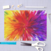 Farbexplosion Seidenpapier (Handwerk)