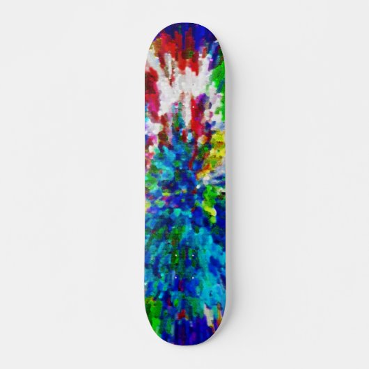 Farbexplosion ~ Skateboard (Vorne)