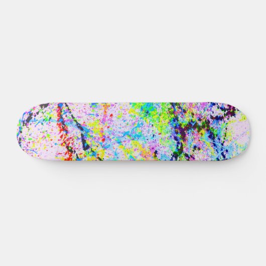 Farbexplosion Skateboard (Horizontal)