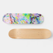 Farbexplosion Skateboard (Horizontal)