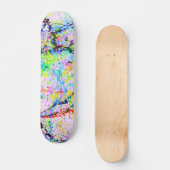 Farbexplosion Skateboard (Vorderseite)